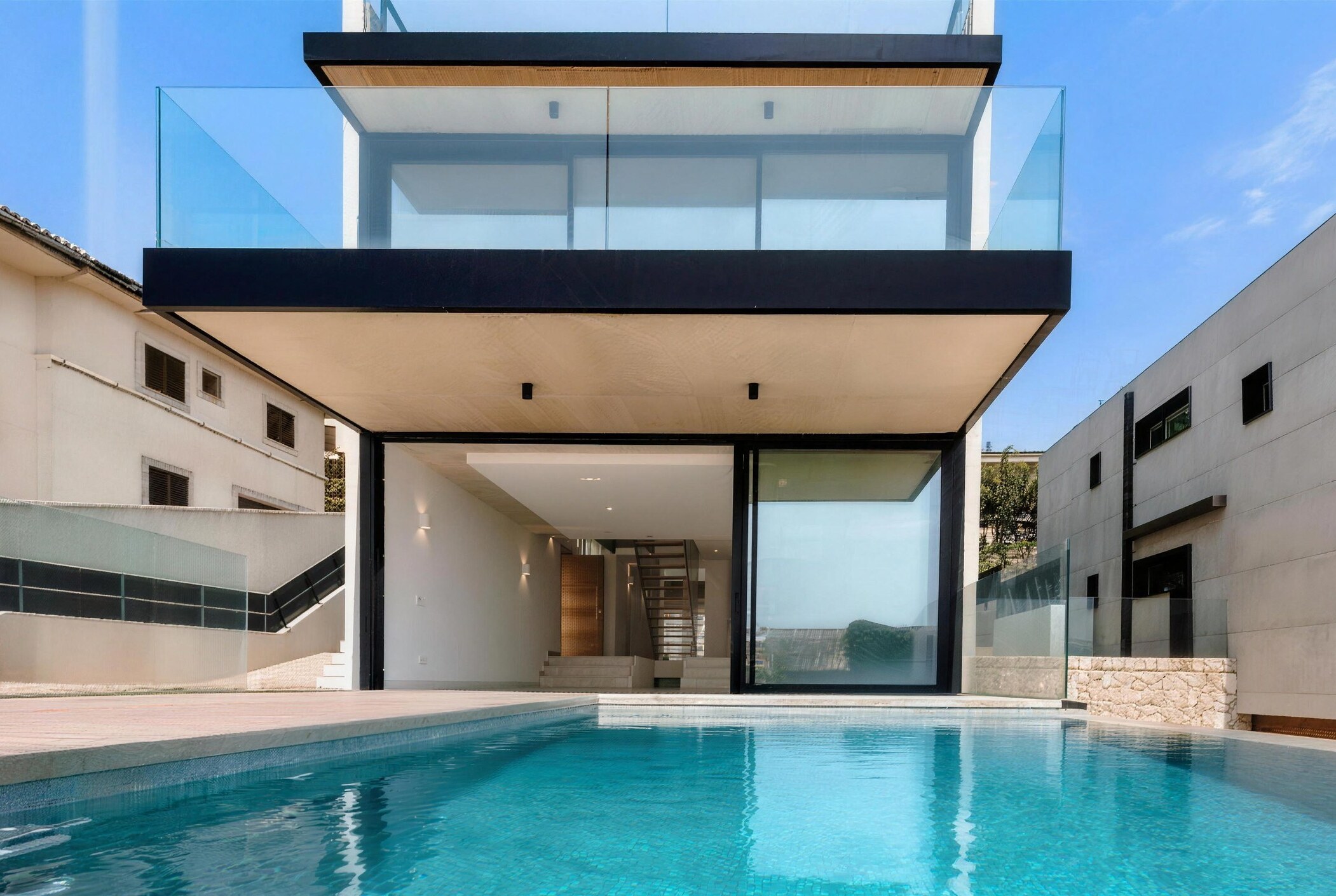 Cielo Azul, Alcanada, Mallorca – interior and outdoor areas of the new-build villa