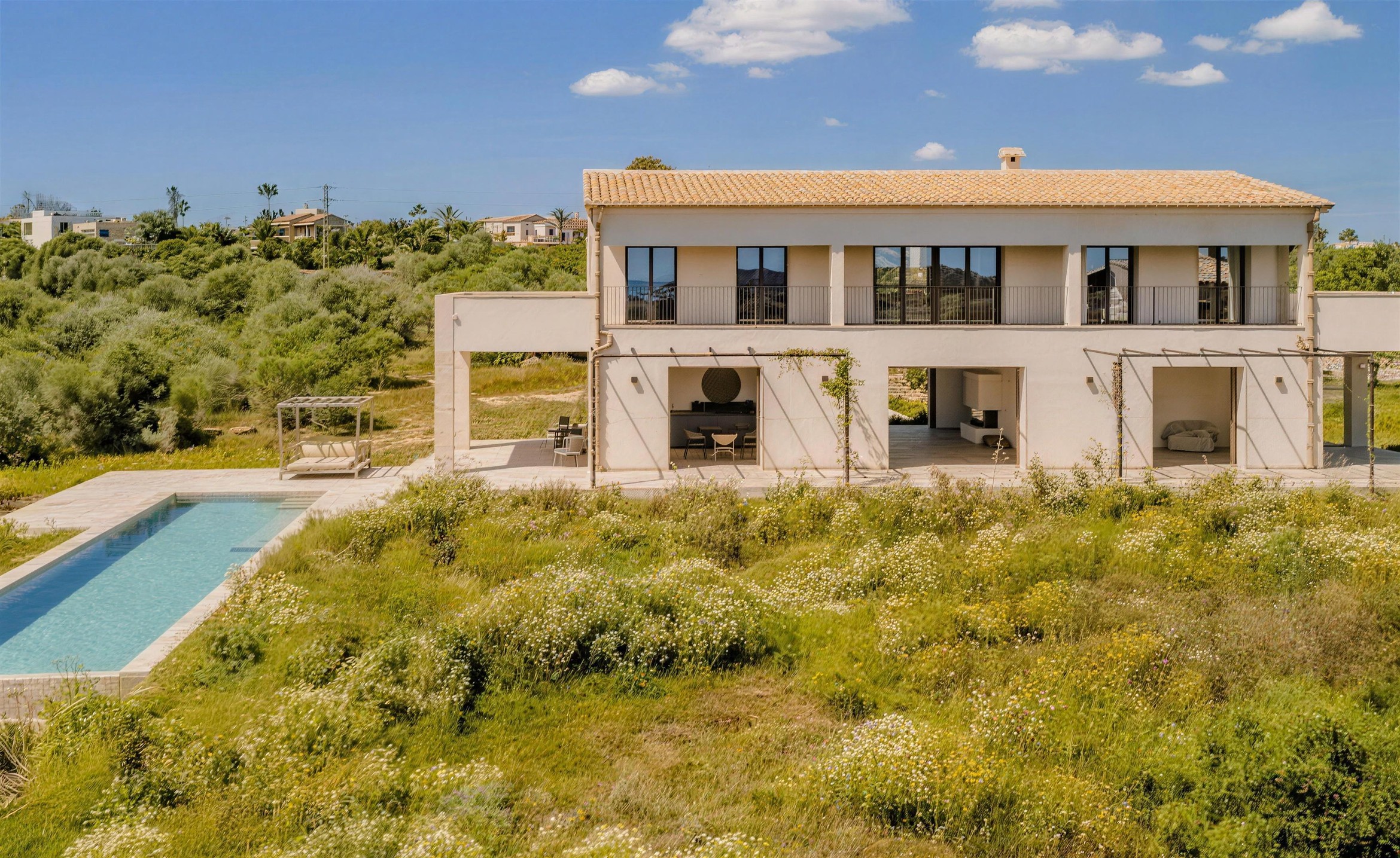 Lucera 09 Lucera, Cala Llombards, Mallorca – heated infinity pool with sea view